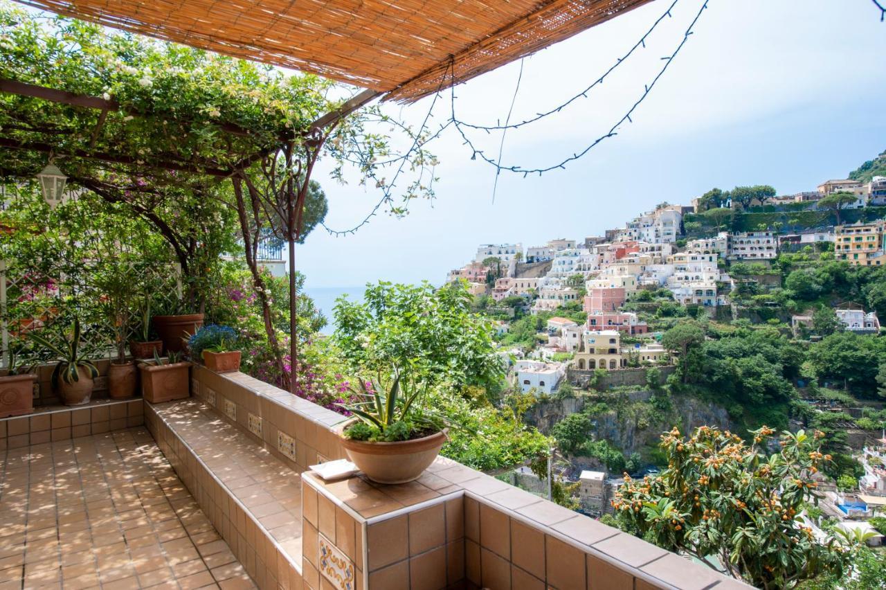 Vila Casa La Bifora Positano Exteriér fotografie