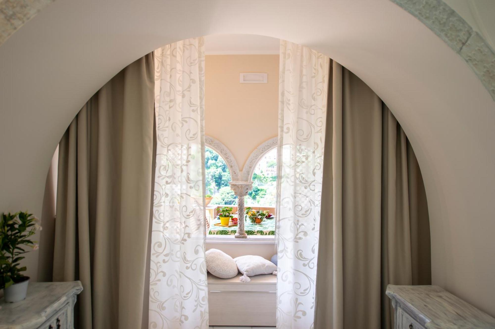 Vila Casa La Bifora Positano Exteriér fotografie