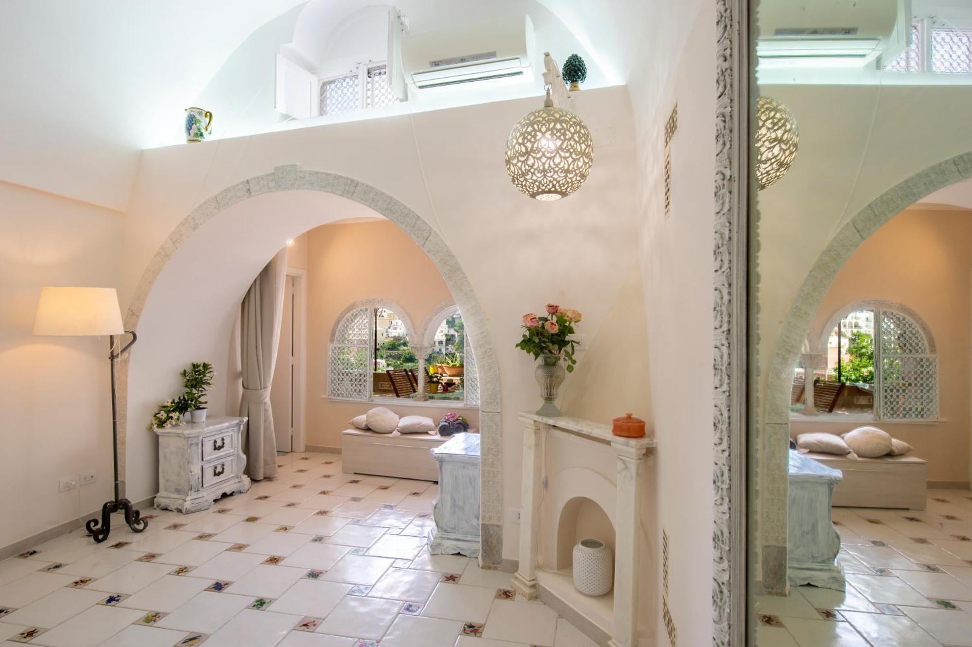 Vila Casa La Bifora Positano Exteriér fotografie