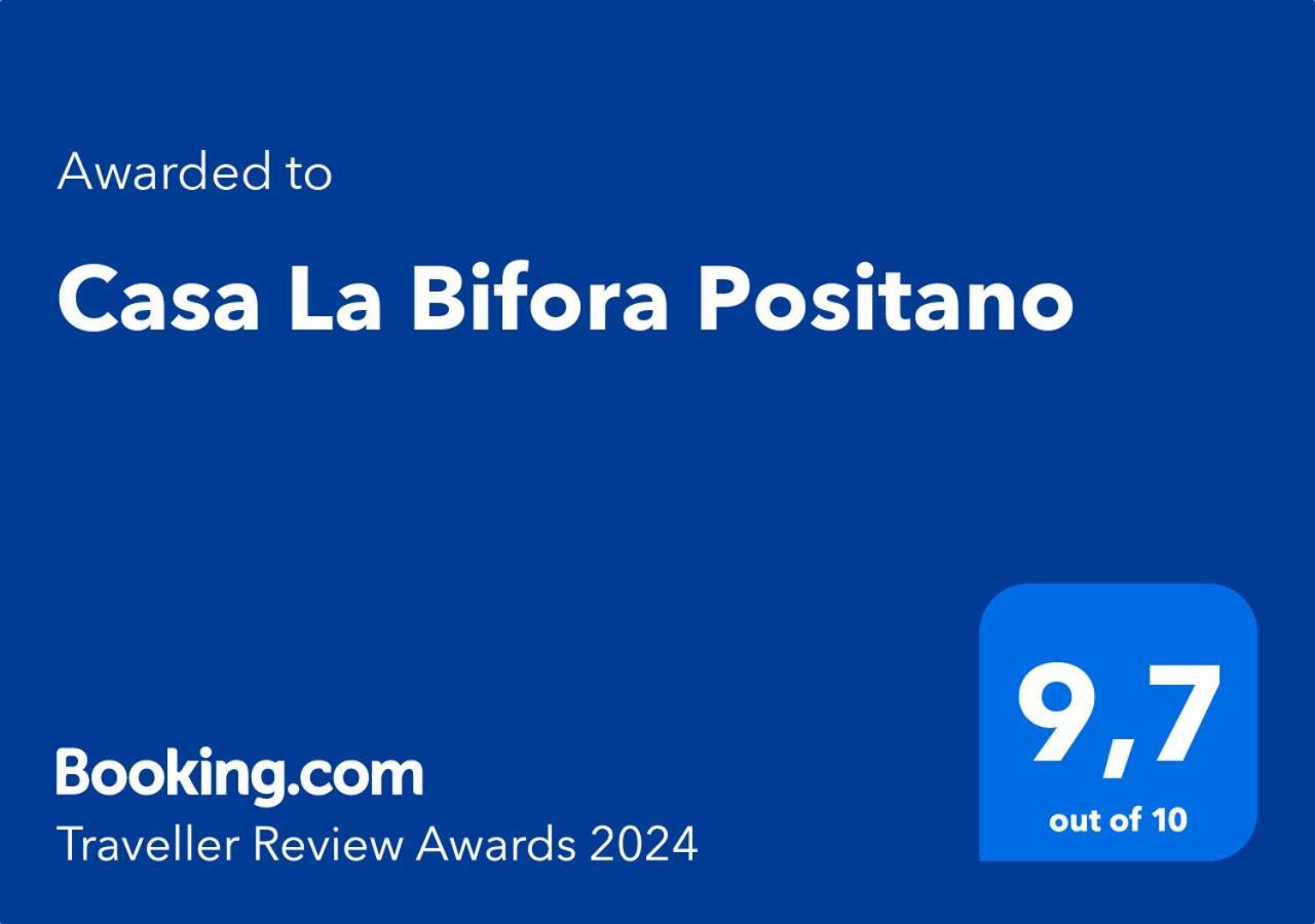 Vila Casa La Bifora Positano Exteriér fotografie